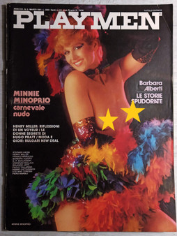 Playmen Magazine March 1981 Minnie Minoprio