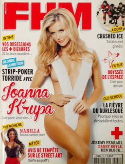 FHM Magazine 2013 JOANNA KRUPA Lada Redstar EMMA MYLAN
