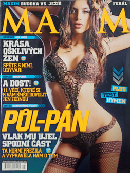 MAXIM Magazine Czech march 2009 Naval Ayoub Valderrama