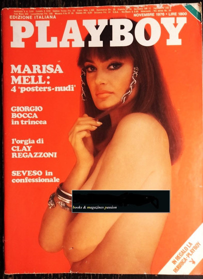 Playboy Magazine Italia November 1976 MARISA MELL Simonetta Stefanelli EIKO MATSUDA Linda Beatty