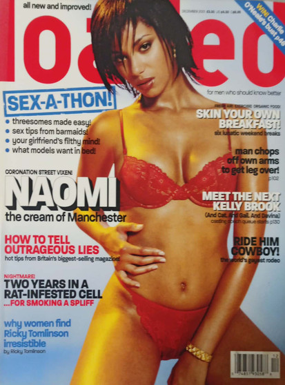 NAOMI RUSSELL Loaded magazine December 2001