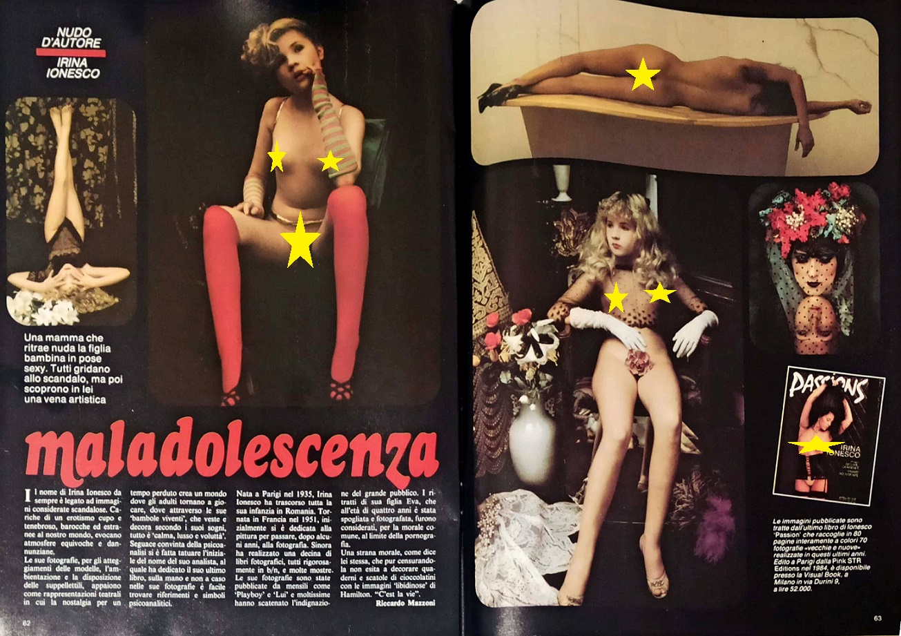 eva ionesco 1976Laura Wendel nudeEva ionesco films International magazine LOLITA LES NIMPHETTES PORTFOLIO EVA IONESCO BROOKE  SHIELDS Lara Wendel