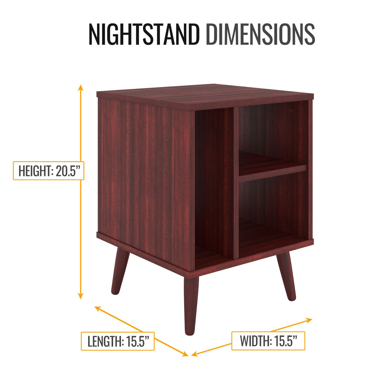 Buy WARWICK CHERRY NIGHTSTAND on Sale in Hilo on the Big Island ? Yamada Furniture