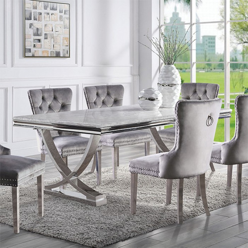 Wadenstil Dining Table (CM3295T-SS-TABLE)