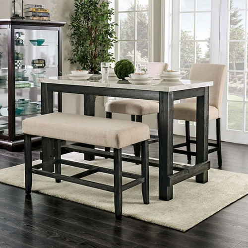 Brule 5 Pc. Counter Ht. Table Set (CM3736PT-LG-5PC)