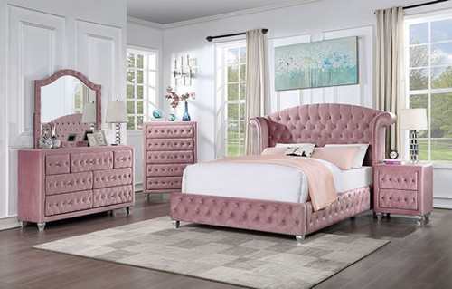 Zohar 3 Pc. Queen Bedroom Set (CM7130PK-Q-4PC)