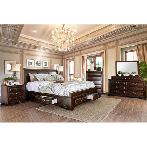 Brandt 4 Pc. Queen Bedroom Set w/ 2NS (CM7302CH-Q-5PC-2NS)