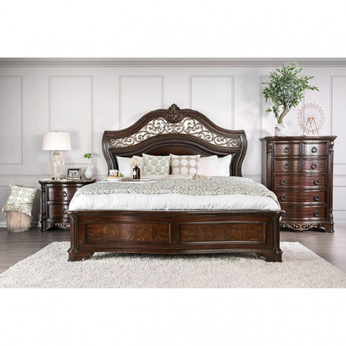 Menodora 4 Pc. Queen Bedroom Set w/ Chest (CM7311Q-5PC-CHEST)