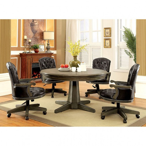 Yelena 4 Pc. Dining Table Set (CM-GM357T-5PC)
