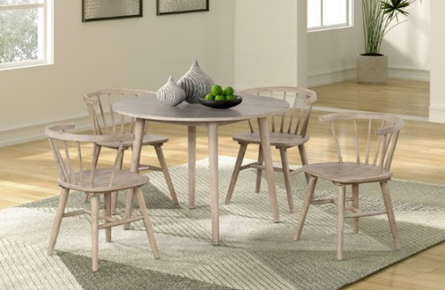 Yate 4 Pc. Dining Set, Natural (FM3102NT-RT-5PC)