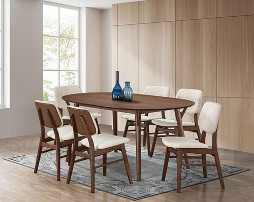 Uzwil 5 Pc. Dining Table Set (FM3214WN-T-5PC)