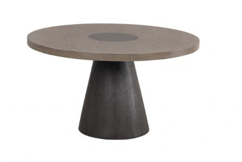Broager 5 Pc. Round Dining Table Set (FM3331DB-RT-5PC-00LG)