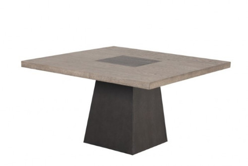 Broager 5 Pc. Square Table Set (FM3331DB-ST-5PC-01WH)