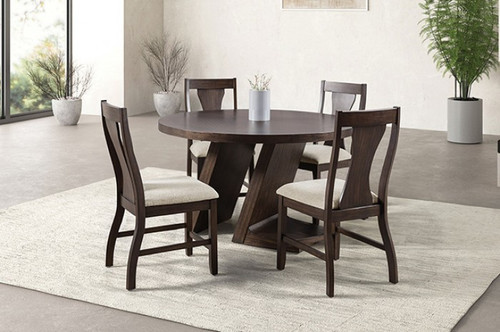 Holsworthy 4 Pc. Round Dining Set (FM3600ES-RT-5PC)