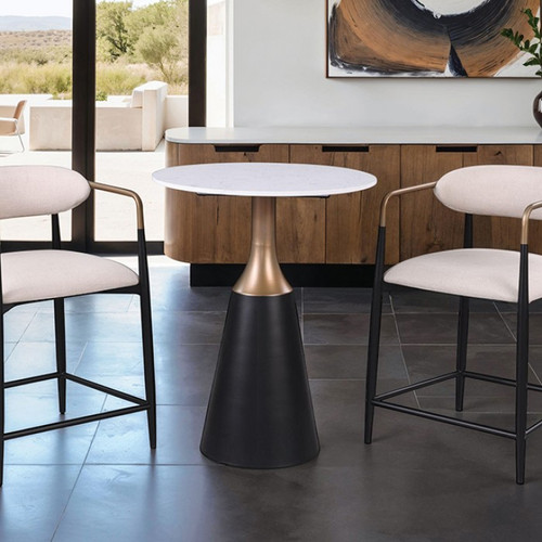 Streatham Dining Table (FM37002BK-PT-TABLE)