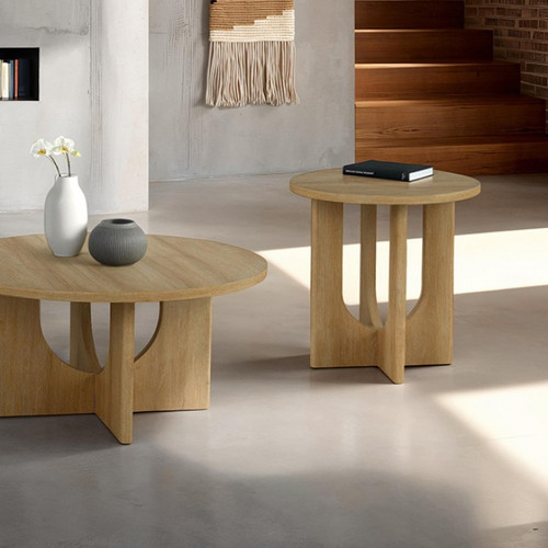 Holen 2 Pc. Table Set, Natural (FM44003NT-3PK)