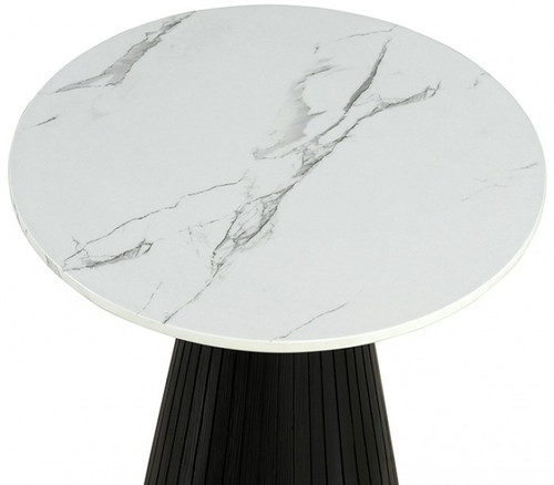 Sindal Round End Table (FM44004BK-ER-TABLE)