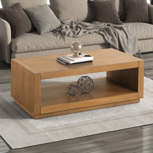 Dothan Coffee Table, Medium Oak (FM44009BR-C)