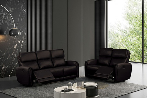 Schlieren Power Sofa + Loveseat (FM6012BK-PM-2PC)