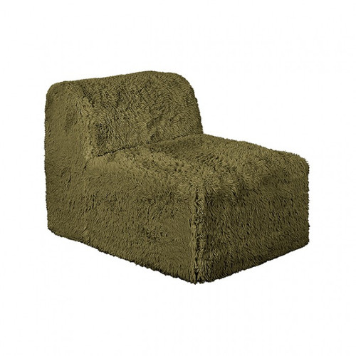 Nappi Modular Armless Chair , Olive Green (FM62102GR-AC)