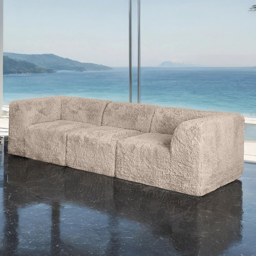 Nappi Sofa, Taupe (FM62102TP-SF-PK)