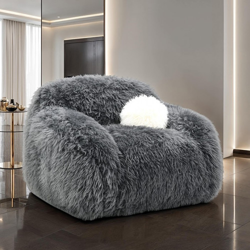 Darwen Swivel Chair, Dark Gray (FM64006DG-CH-SW)