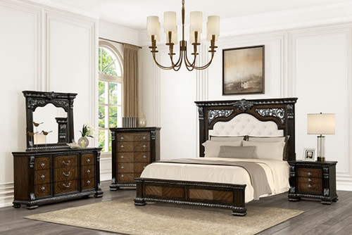Promenade E.King Bed, Espresso (FM70002DB-EK-BED)