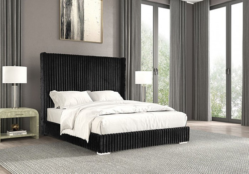 Cadwell Queen Bed, Black (FM7120BK-Q)