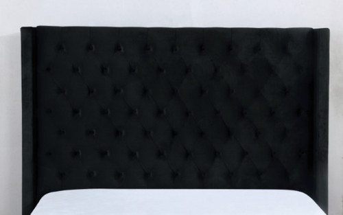 Ryleigh E.King Bed, Black (FM7141BK-EK-BED)