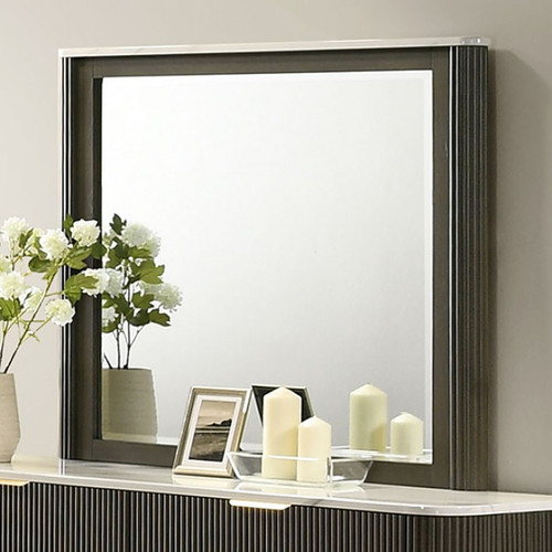 Lantrisant Mirror, Dark Walnut (FM72014DW-M)