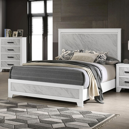 Darlene 3 Pc. Queen Bedroom Set (FM72018WH-Q-4PC)