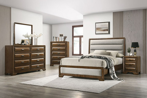 Caerwys 4 Pc. Queen Bedroom Set w/ Chest (FM7231BR-Q-5PC-CHEST)