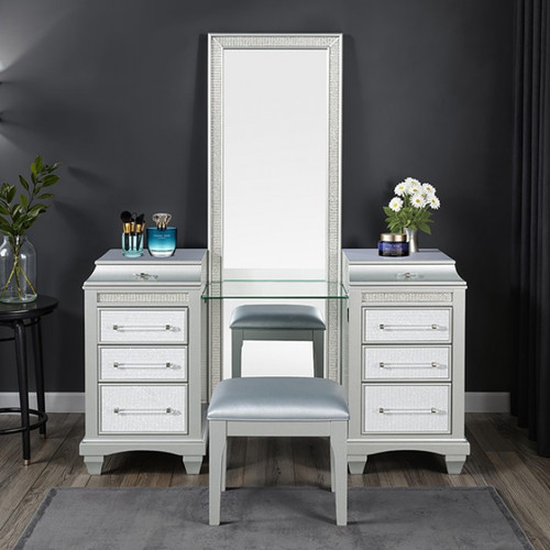 Galea Vanity w/ Stool (FM74006SV-V-SET)