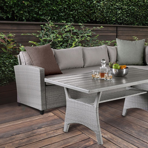 Kimana Dining Table, Gray (FM80001GG-T)