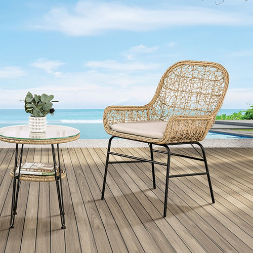 Zalika Patio Chair (2/CTN) (FM80010NT-CH-2PK)