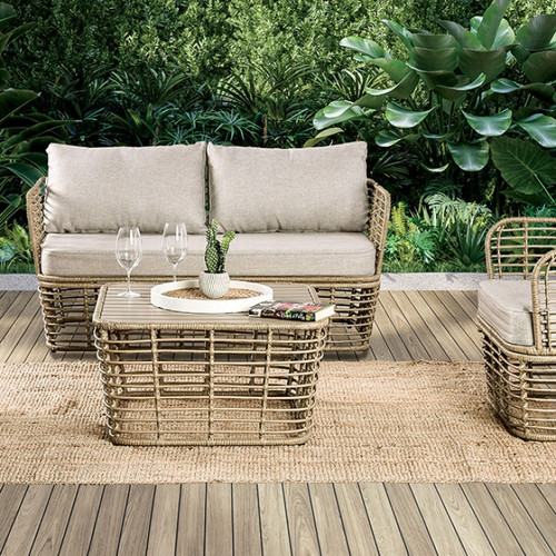 Johari Patio Bench (FM80016NT-BN)