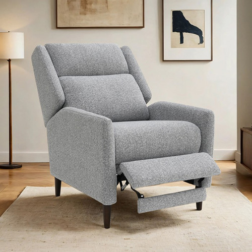 Psyche Pushback Recliner, Gray (FM-AC6009GY)
