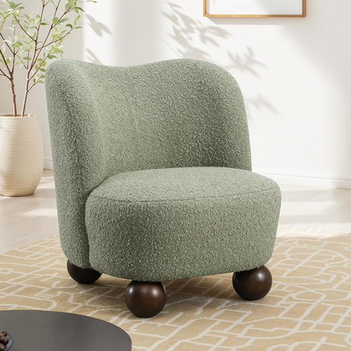 Karey Accent Chair, Green (FM-AC6010GR)
