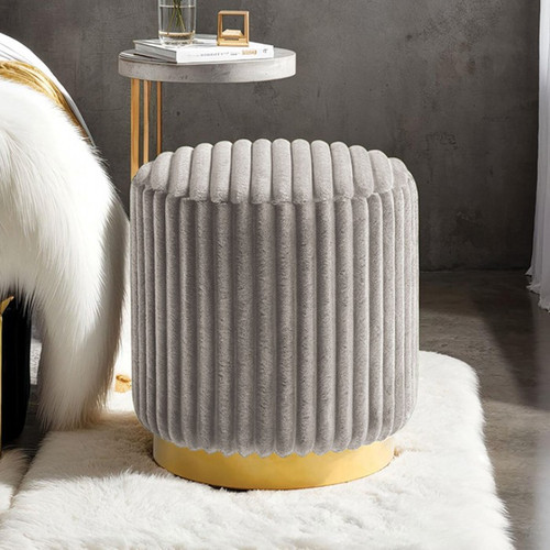 Yolanda Stool, Gray (FM-AC8001GY)
