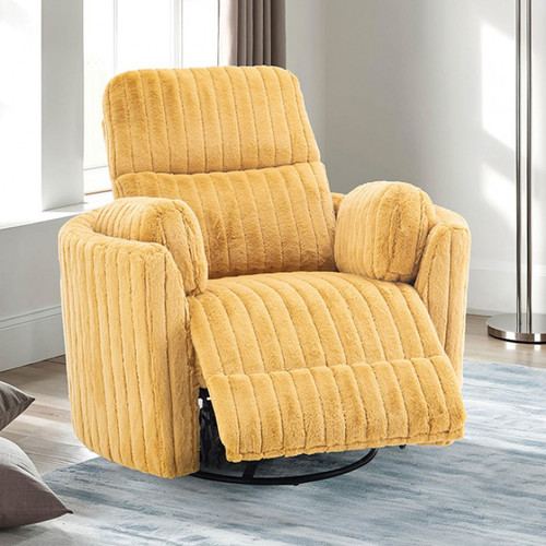 Belper Power Glider Recliner w/ Swivel, Yellow (FM-AC8018YL-PM)