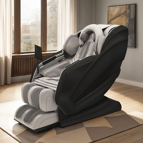 Vellurest Massage Chair, Gray w/ 10in controller (MC0002GY)