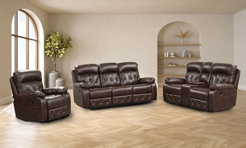 Osias Sofa + Loveseat (NX6004BR-2PC)