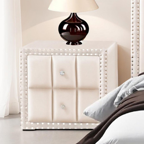 Farese Nightstand, Beige (SL7001BG-N)