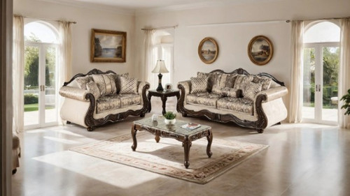 Andalusia Sofa + Loveseat (SM6450-2PC)