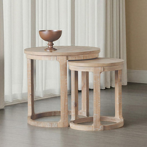 Hickory Nesting End Table (FM44011NT-E)