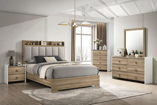 Posey 5 Pc. Queen Bedroom Set w/ Chest (FM72031AK-Q-5PC-CHE)