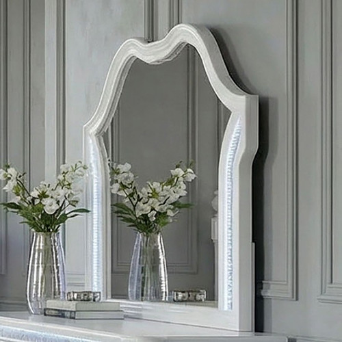 Swindon Mirror w/ LED (FM74007WH-M)