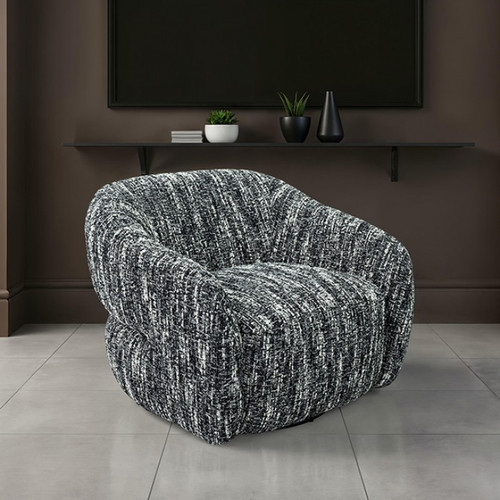 Pyrena Swivel Chair (FM-AC6013BK-SW)
