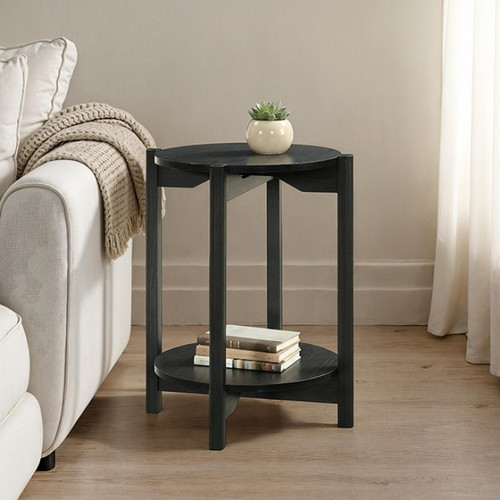 Hyde Round End Table (SL4200BK-E)