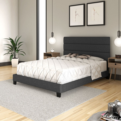 Ravenna Platform bed Black DB